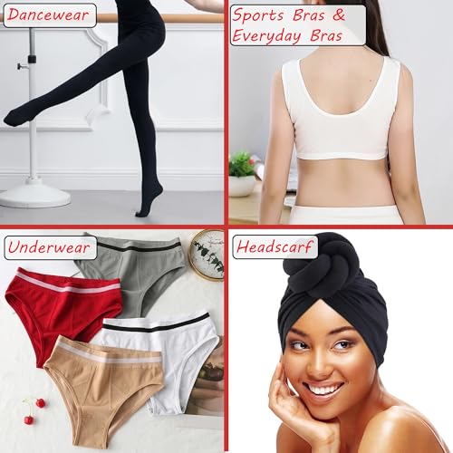 Premium Stretch Cotton Spandex Fabric by the Yard | Lightweight, Breathable & Versatile for Activewear | 60” Wide | 95% Cotton, 5% Spandex (Black, 1 Yard) 7 Premium Stretch Cotton Spandex Fabric by the Yard | Lightweight, Breathable & Versatile for Activewear | 60” Wide | 95% Cotton, 5% Spandex (Black, 1 Yard) - Image 6