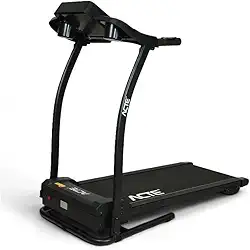 Esteira Ergométrica Elétrica Residencial 10km/h,Dobrável, Fitness - Preta