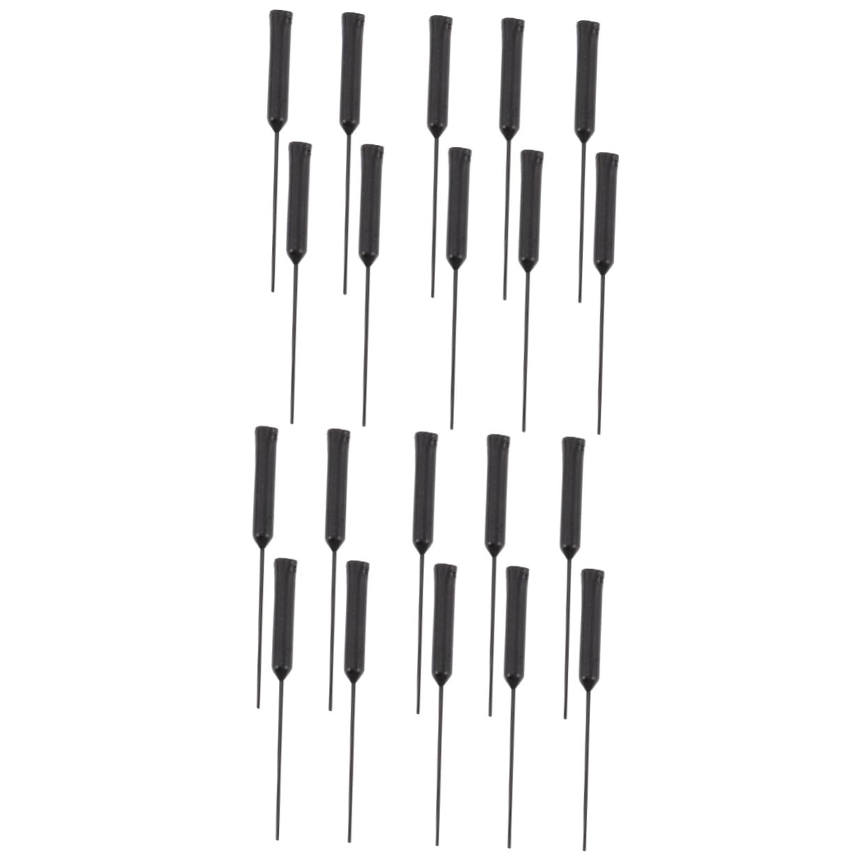 MOLUCKFU 2sets Cleaning Tools Comprehensive Kit Rods Vent Cleaners and Cleaner for Hearing Amplifier Maintenance 10pcs*2