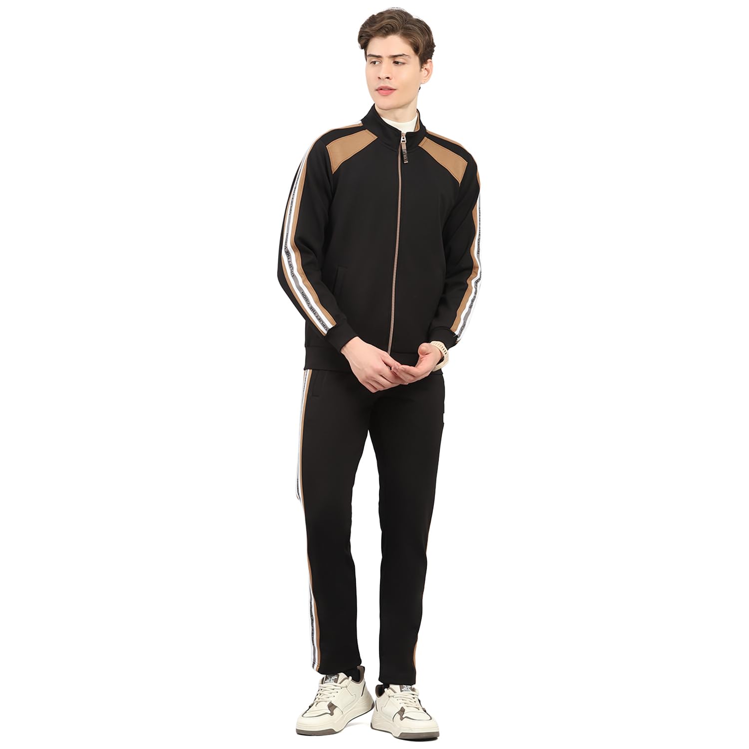 rock.it Men's Smart Fit Solid Round Neck Sleeveless Tracksuit| Men Track Suit | Stylish Sportswear Set with Jacket and Lower | Activewear Set For Men's (Pack Of 1)-picture-28
