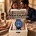 Imagen de Reloj Madera Personalizable Hombre Cronografo Acero Azul Grabado Regalo Lujo Artesanal Movimiento Cuarzo Japones Calendario Cristal Durolex Resistente Agua Elegante Exclusivo Diseño Moderno