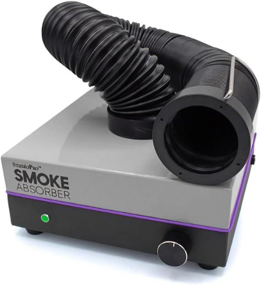 Studio Pro Smoke Absorber,Purifies Air for Soldering, Flameworking & Kiln Work