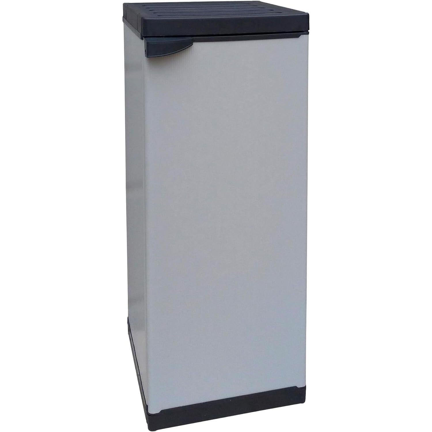 Avilia Armadio Modulare a 1 Anta | Mobiletto per Interni | Armadietto Basso | Armadio per Attrezzi | Armadietto per Esterni | Armadietto in Plastica | Armadio con 1 Scaffale ‎35x39.5x86cm, Grigio