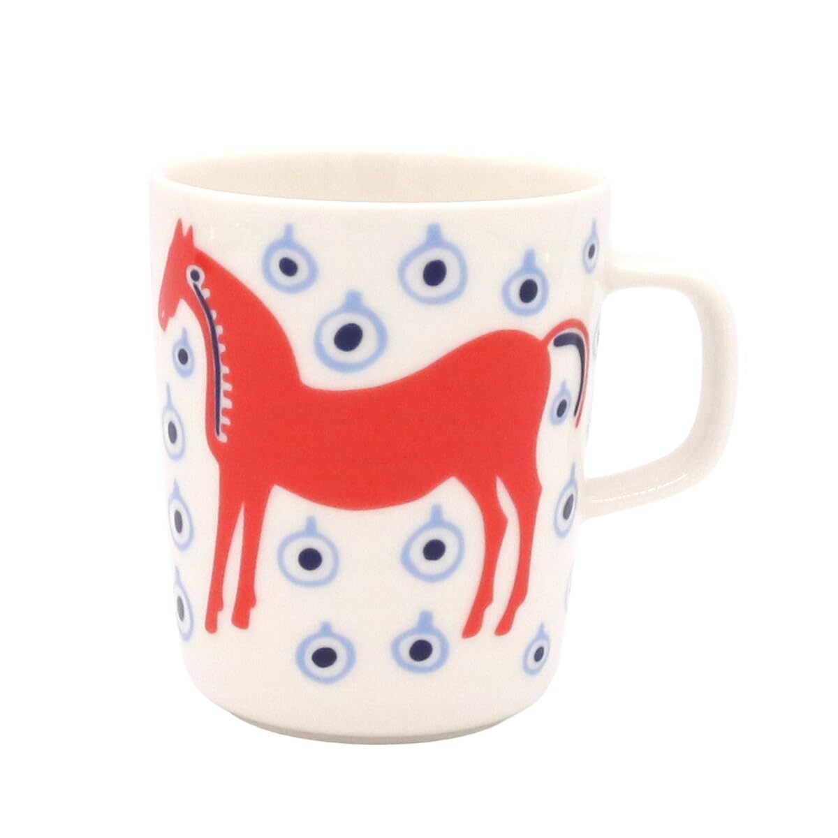 Amazon.co.jp: マリメッコ(marimekko) ムスタタンマ マグカップ 250ml