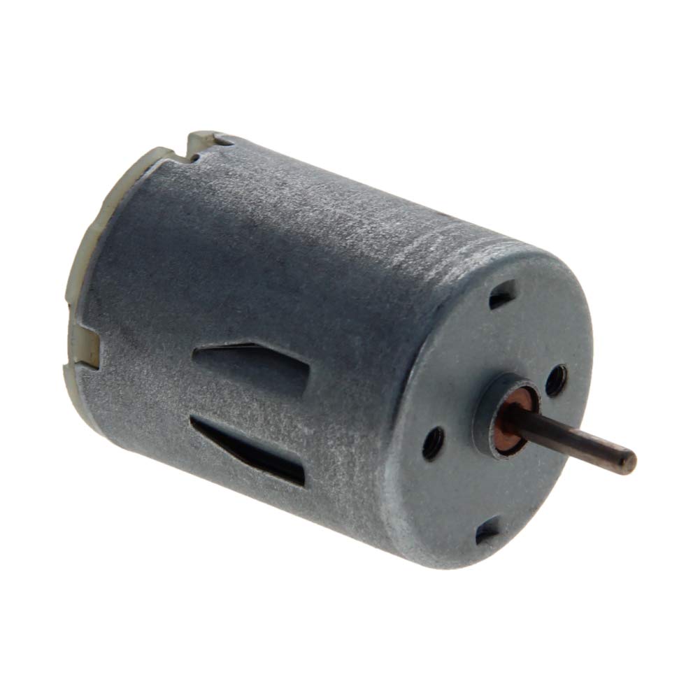 Fielect 5Pcs DC Motor 6V 11000RPM 0.35A Micro Motor Electric Motor Round Shaft for RC Boat DIY Airplane Toys Model DIY Hobby