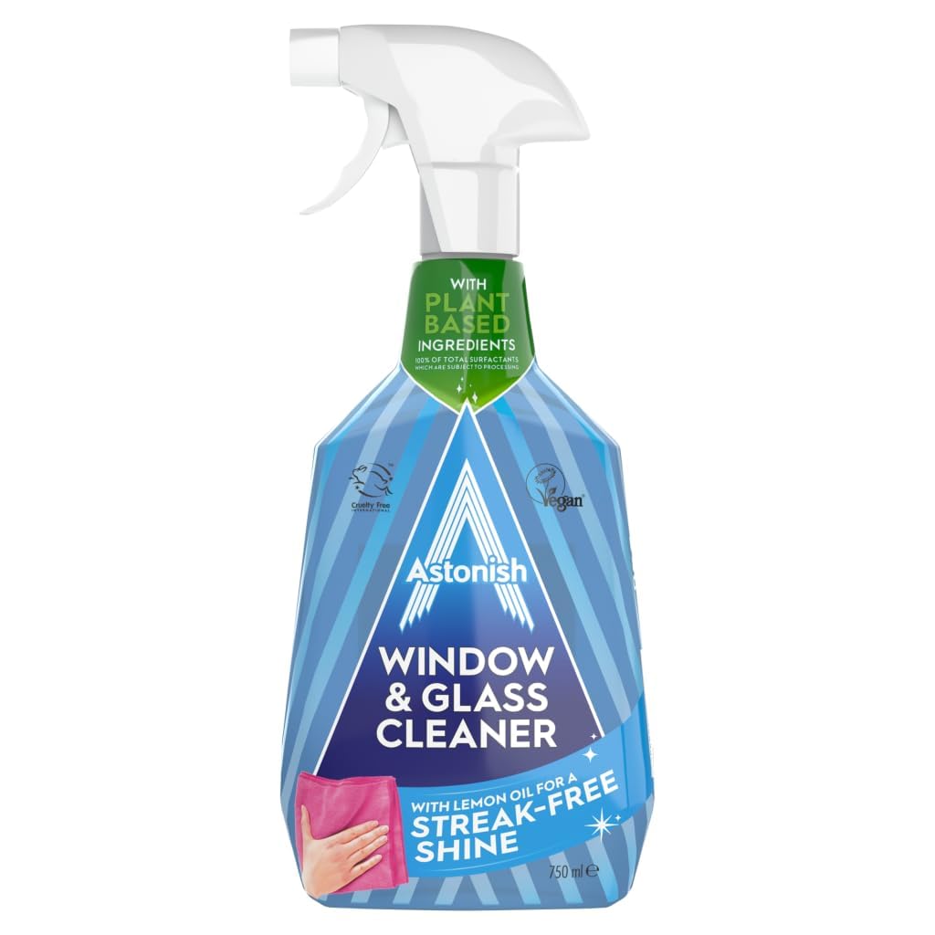 Astonish Window & Glass Cleaner 750ml | With Vinegar for Steak Free Shine (B00BFC8ZMM) Amazon Price History, Amazon Price Tracker