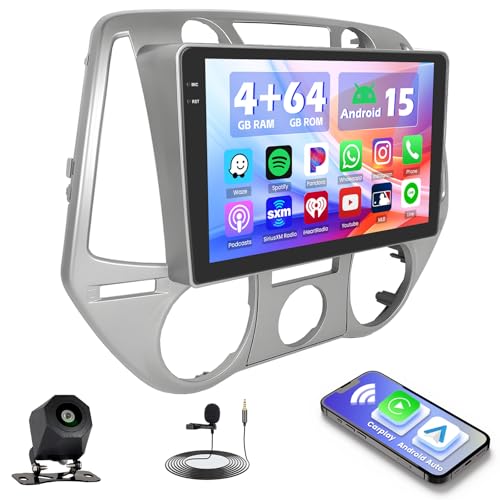 Hikity 4+64G Android 15 Autoradio pour Hyundai i20 2008-2012, Autoradio Écran Tactile de 9