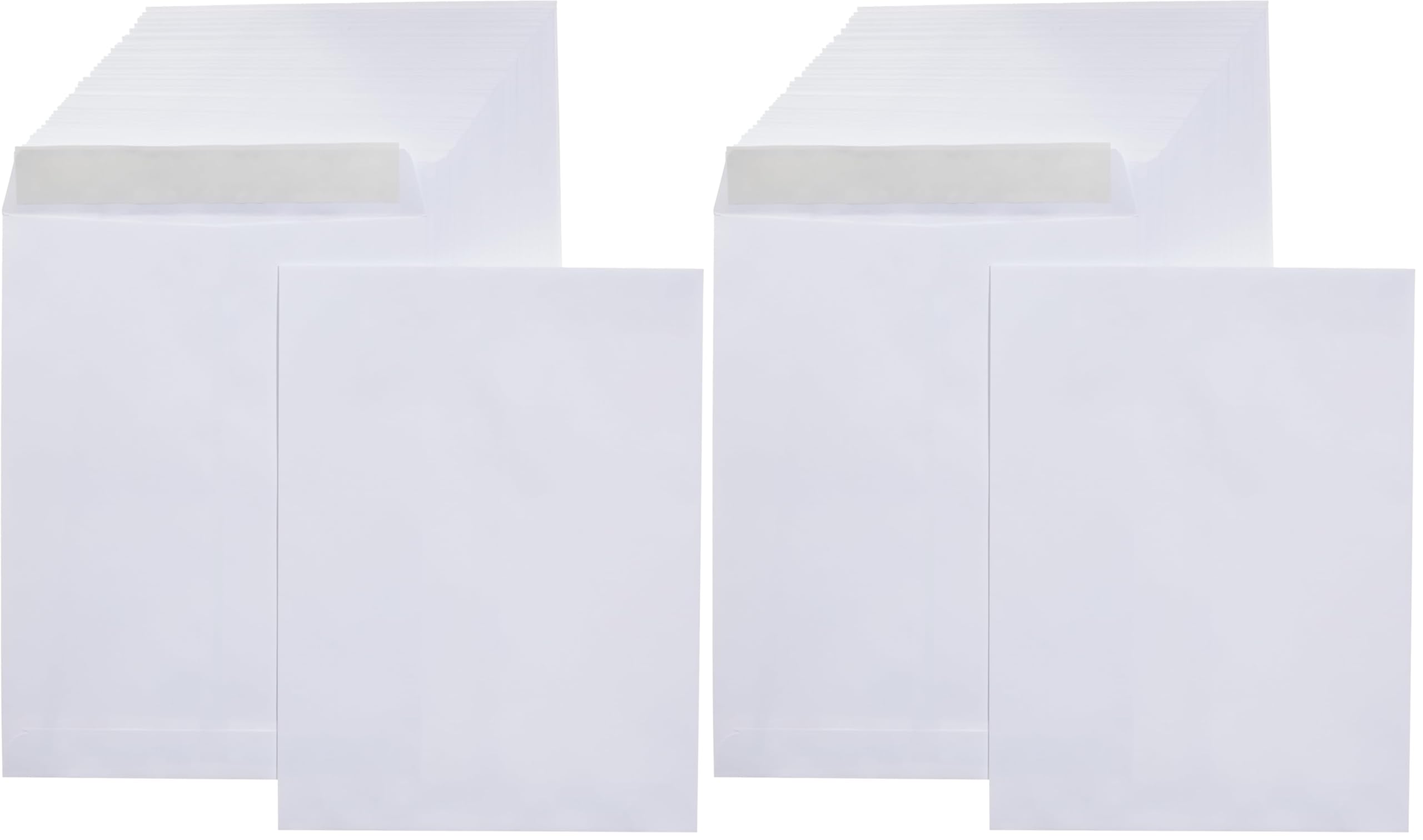 Amazon Basics Catalog Mailing Envelopes,Peel and Seal,9x12 Inch,White,250 Count (Pack of 2)