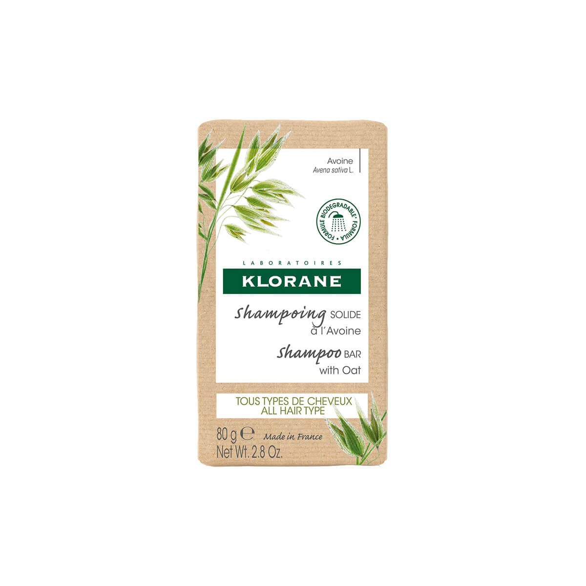 Klorane Shampoo Bar with Oat 80g