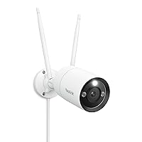 Reolink 4K Telecamera Wi-Fi Esterno, Wi-Fi 6 Videocamera Sorveglianza