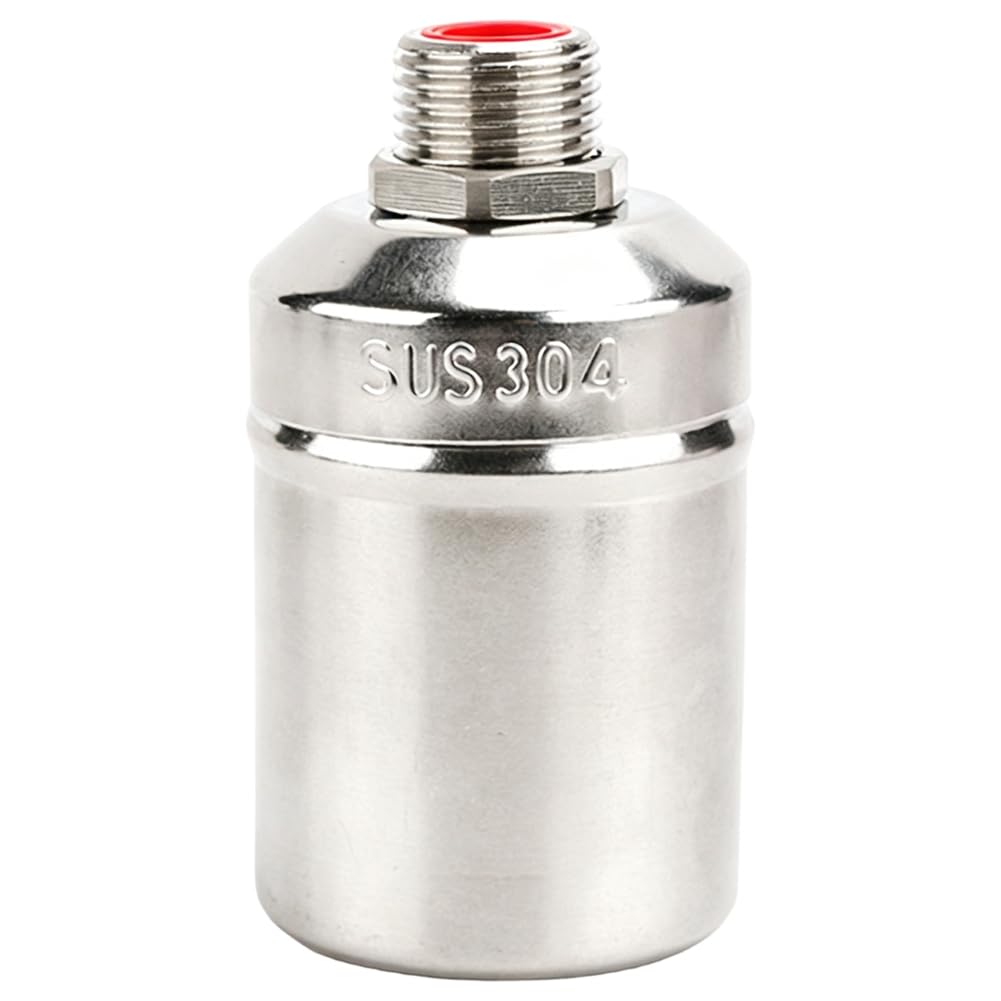 Aundhegrtt As Shown 304 Stainless Steel Fully Automatic Mini Float Valve Water Level Control Shut Off Valve For Water Tank 1/2' 3/4' Size