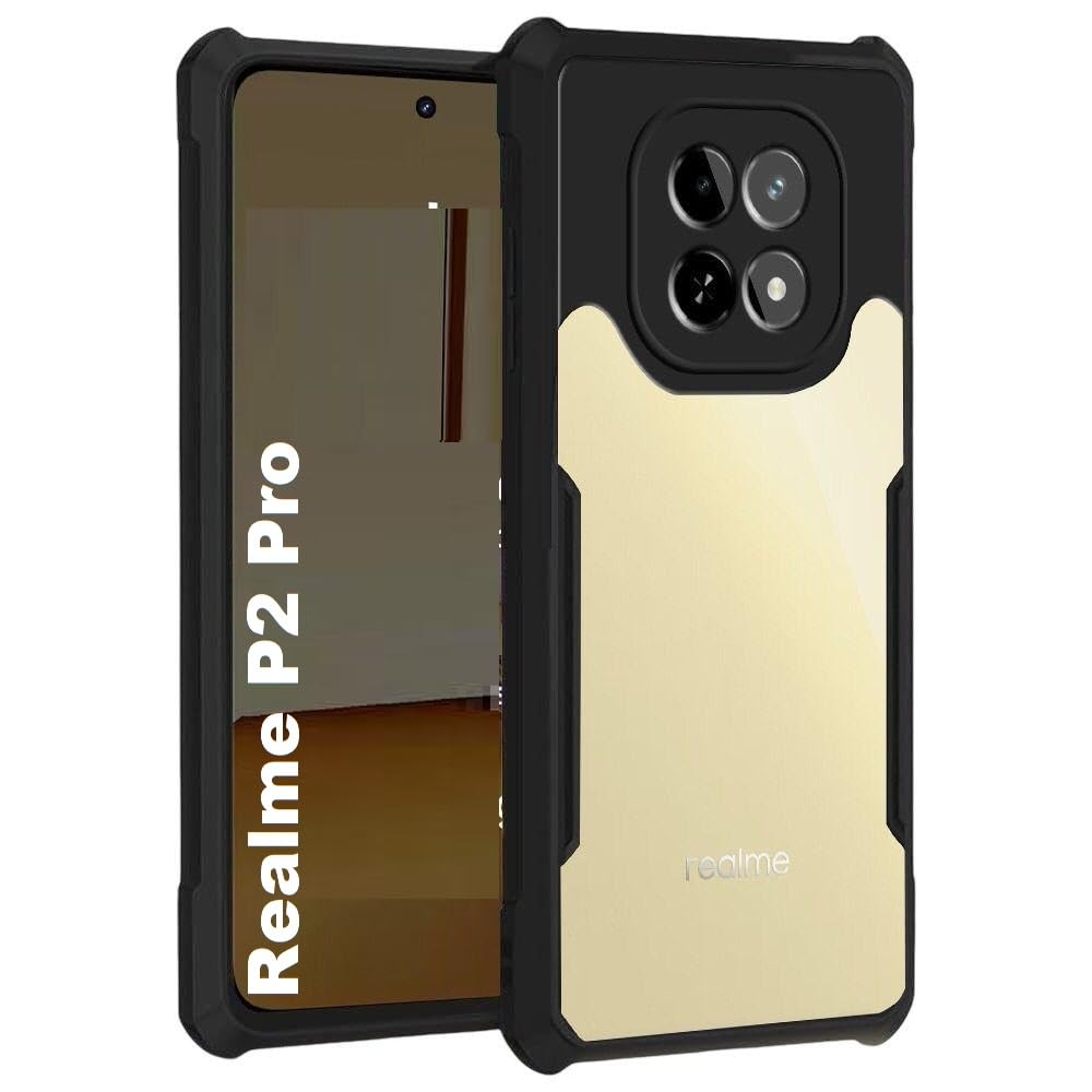 AARALHUB Realme P2 Pro 5G Back Cover | Shock Proof Case | Back Cover Case for Realme P2 Pro 5G (B0DGQPHGFL) Amazon Price History, Amazon Price Tracker