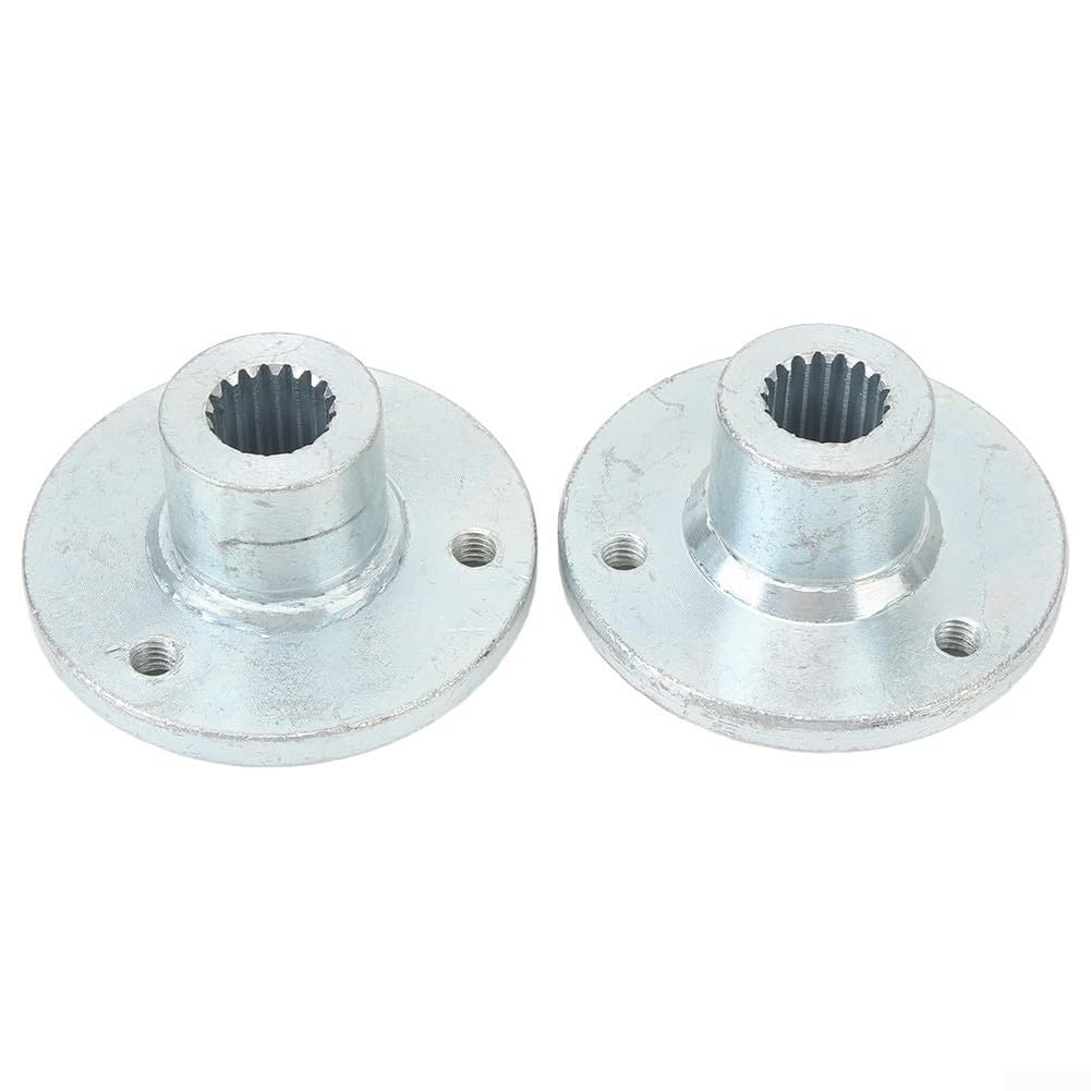17 mm 17T Hinterradnabenwelle, 3 Bolzenachse für Quad für ATV Go Kart Buggy Radnabe, 12,7 cm Reifen kompatible Nabenmontage, Stahllegierung