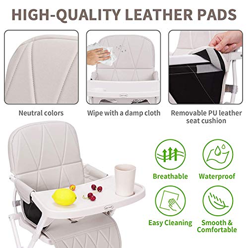 Top 10 Best folding high chairs for babies and toddlers Reviews