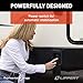 Lippert PSX1 High-Speed RV Power Stabilizer Jack System, Black Waterproof Switch Kit, Automatic Adjustment, Heavy-Gauge Powder-Coated Steel Frame, Up to 30