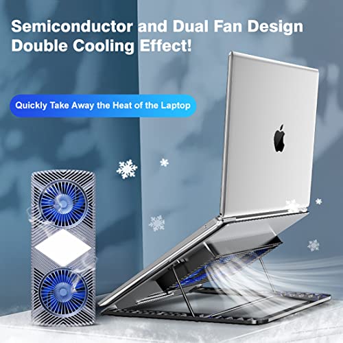 IMMOENUC-2-in-1-Laptop-Cooling-Pad-with-Removable-Dual-Semi-Conductor-Cooling-ChipsLaptop-Stand-Cooler-for-All-Types-of-13-to-17-Inches-LaptopsSemiconductor-Rhombus
