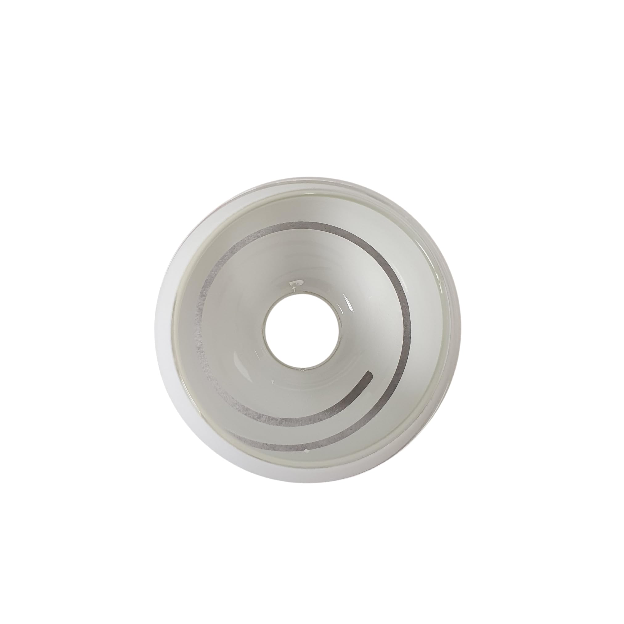 4 Stück Lampenschirm E14 Lampe Lampenglas Ersatzglas Lampenschirm Hängelampe Pendelleuchte Glas Stehlampenschirm Glaskugel Lampe Ersatz Schirm für Lampe Stehlampenschirm Glas (4x Spiralform)