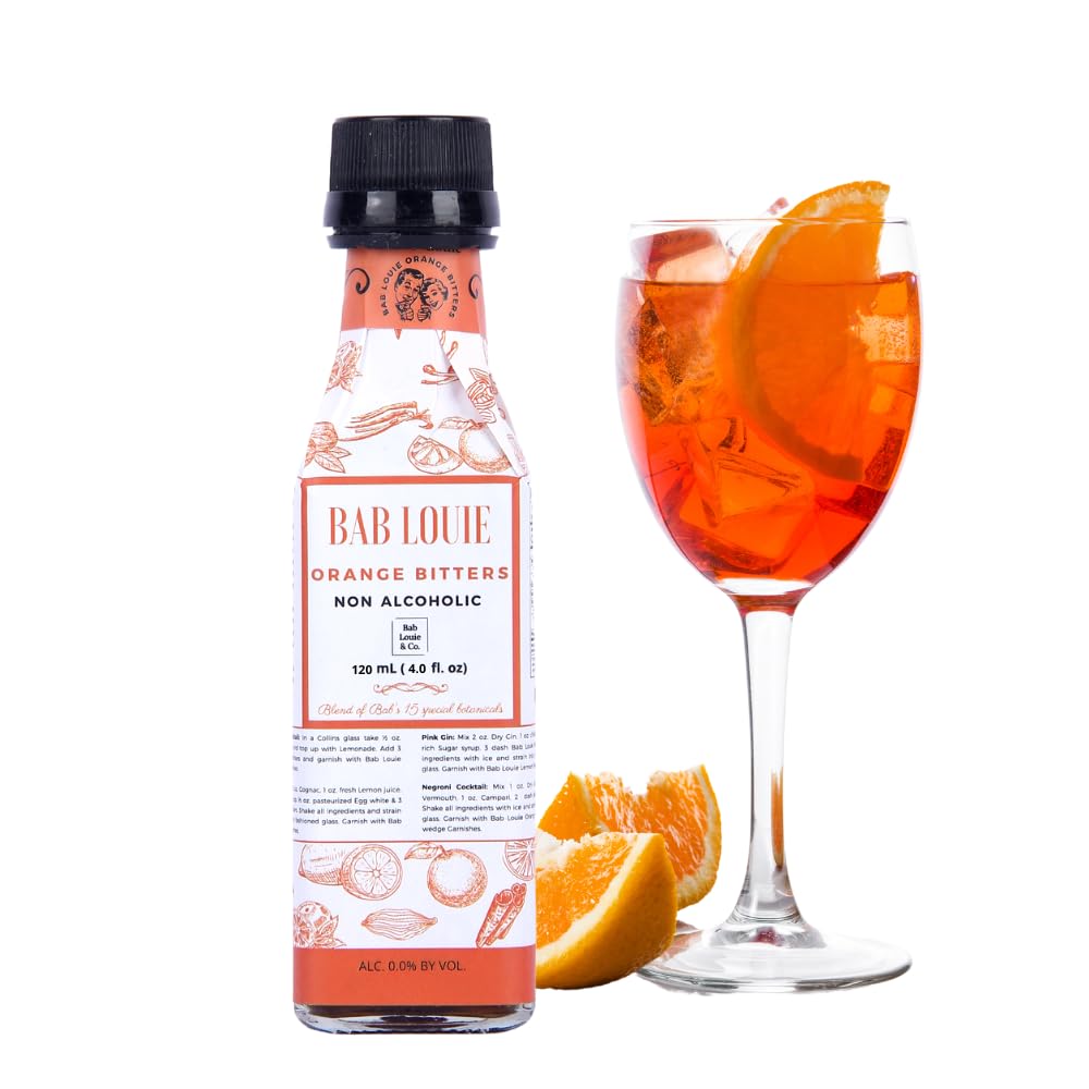 Buy Bab Louie & Co. Orange Bitters for Cocktails India's First Non