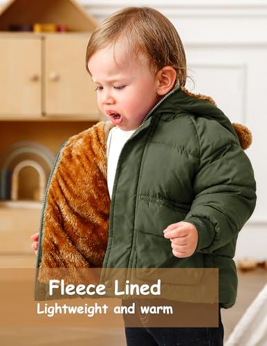 Image of BFUSTYLE Baby Coat 6M-5T Winter Clothes Toddler Boy Girl Jacket with Hood