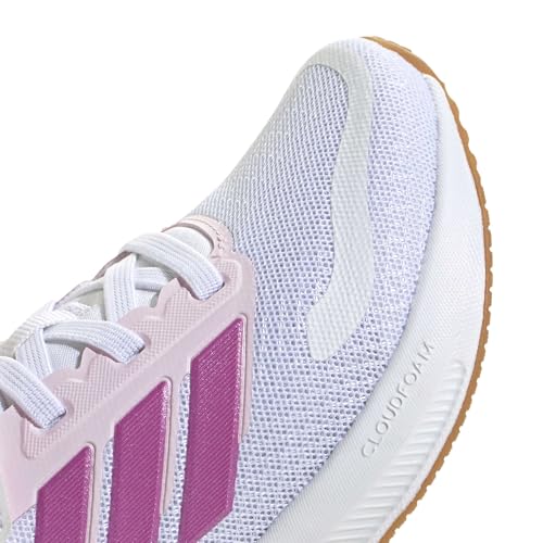 Image of adidas Kids' Marvel Run Falcon 5 Elastic Lace & Strap Shoe