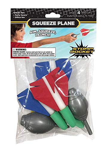 Preisvergleich Produktbild The Original Stomp Rocket: Squeeze Plane Party Pack