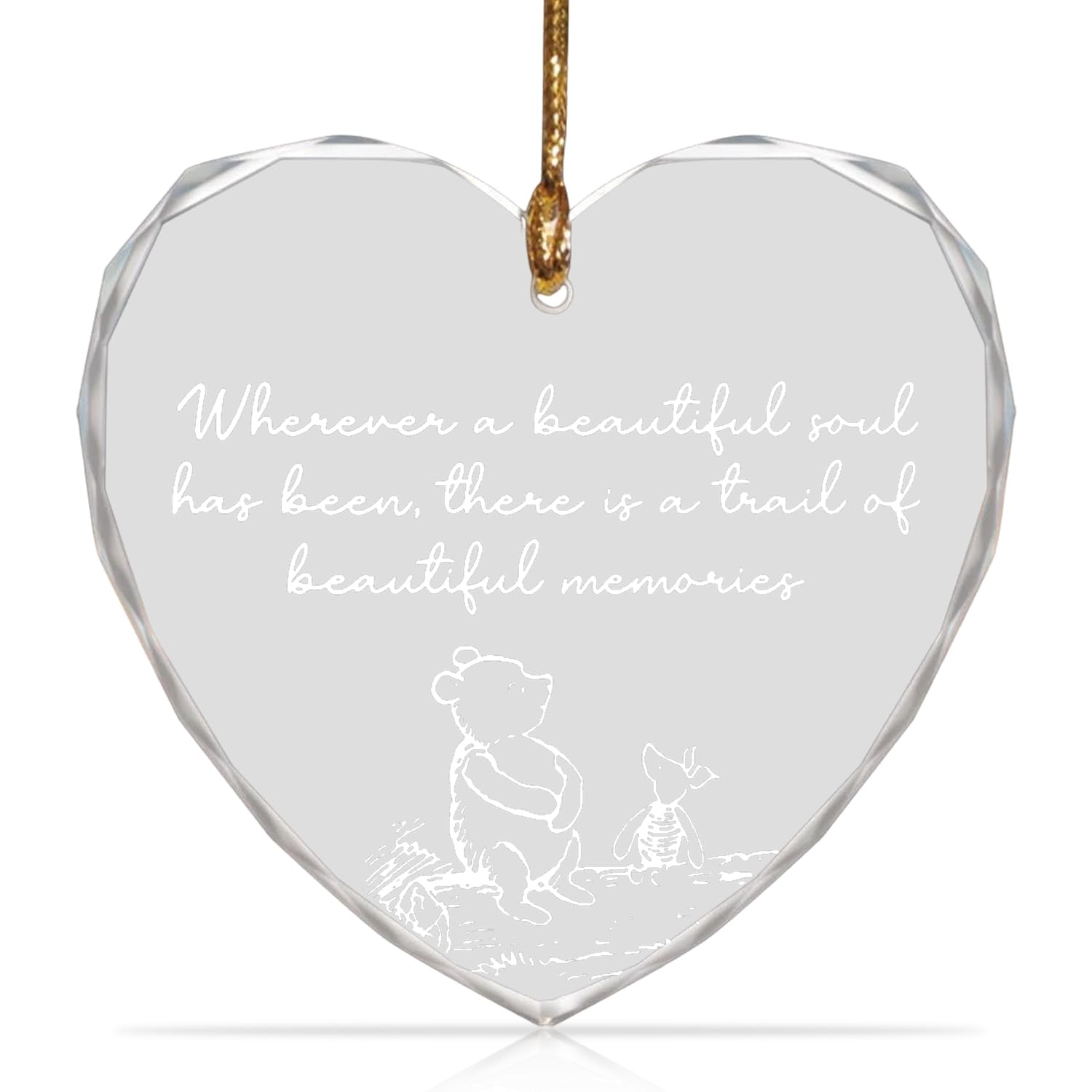 Muiltvoe Sympathy Gift, Memorial Heart Keepsake,Thinking of You Gifts, Grieving Gifts for Friend, Heart Sympathy Sadness Grief Gift for Loss of Loved One Bereavement & Remembrance Keepsake (E)