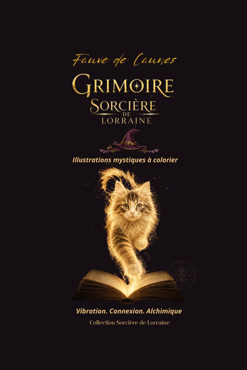 Grimoire Sorcière de Lorraine: Grimoire Sorcière de Lorraine à colorier