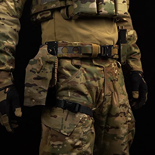 Guayma Drop Leg Holster Adapter Duty Belt Accessories For Qls Kit,Modular Holster Adapter With Thigh Strap Airsoft Tactical Gear,Black #TOP6