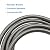 10 Feet High Pressure Braided Propane Hose Extension with Conversion Coupling 3/8" Flare to 1/2" Female NPT, 1/4" Male NPT, 1/8" NPT Male, 3/8" Male NPT, 3/8" Male Flare for BBQ Grill, Heater,Fire Pit