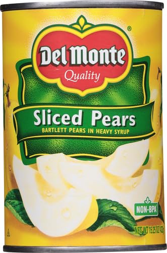 Del Monte Sliced Pears, Bartlett Pears In Heavy Syrup, 15.25 Oz - Thumbnail 4