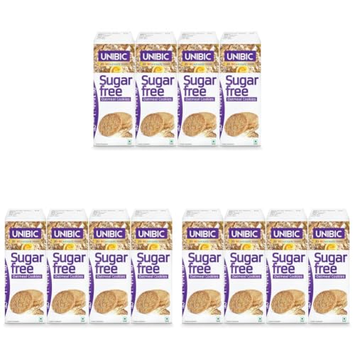Image of Unibic Sugar Free Oatmeal Cookies 270gm (Pack of 3)
