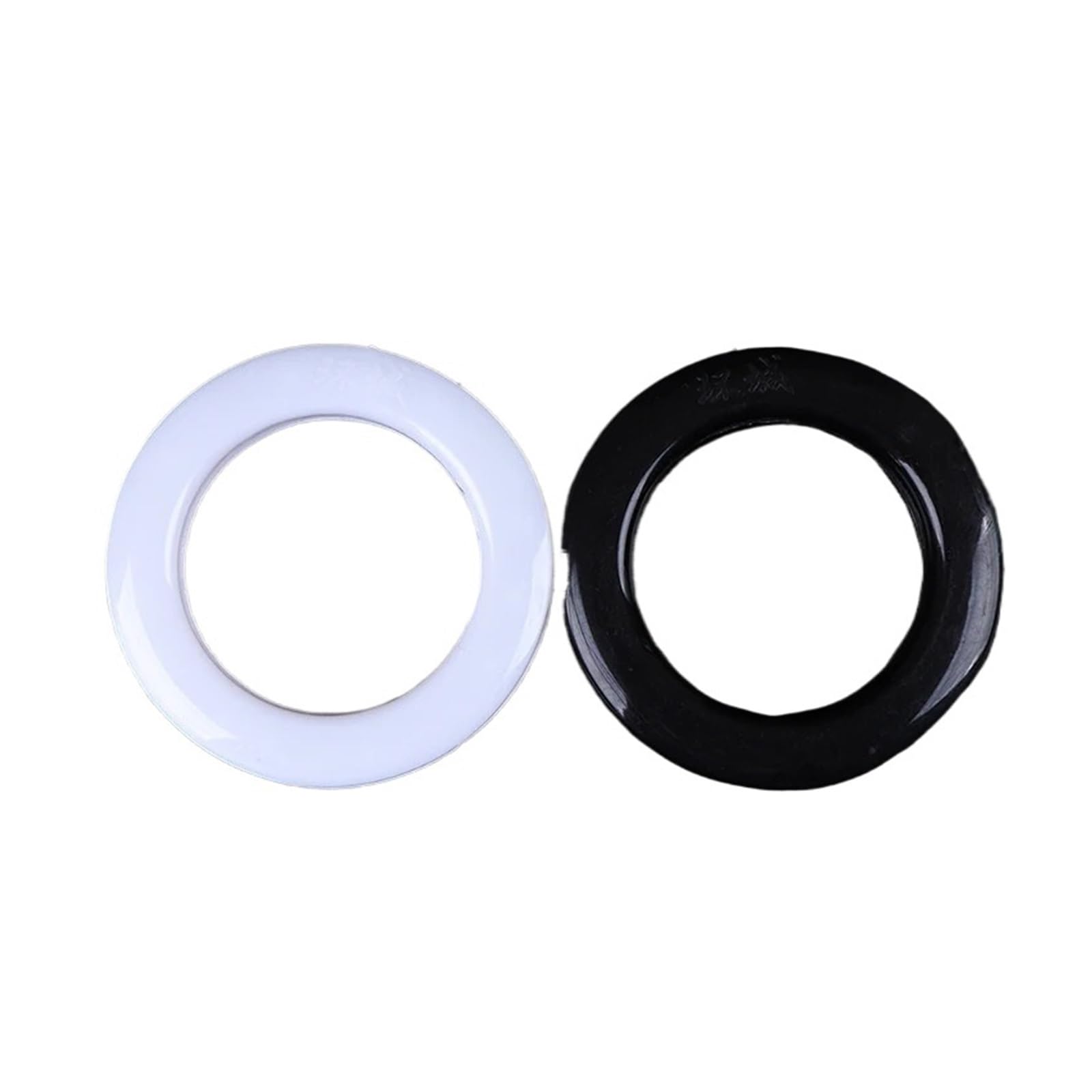 Curtain Grommets 100Pcs Curtain Decoration Accessories Plastic Rings Eyelets For Curtains for Curtains Drape