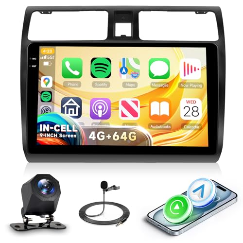 Autoradio Android Suzuki Swift 2003-2010 avec Mirror Link GPS Bluetooth et caméra de recul