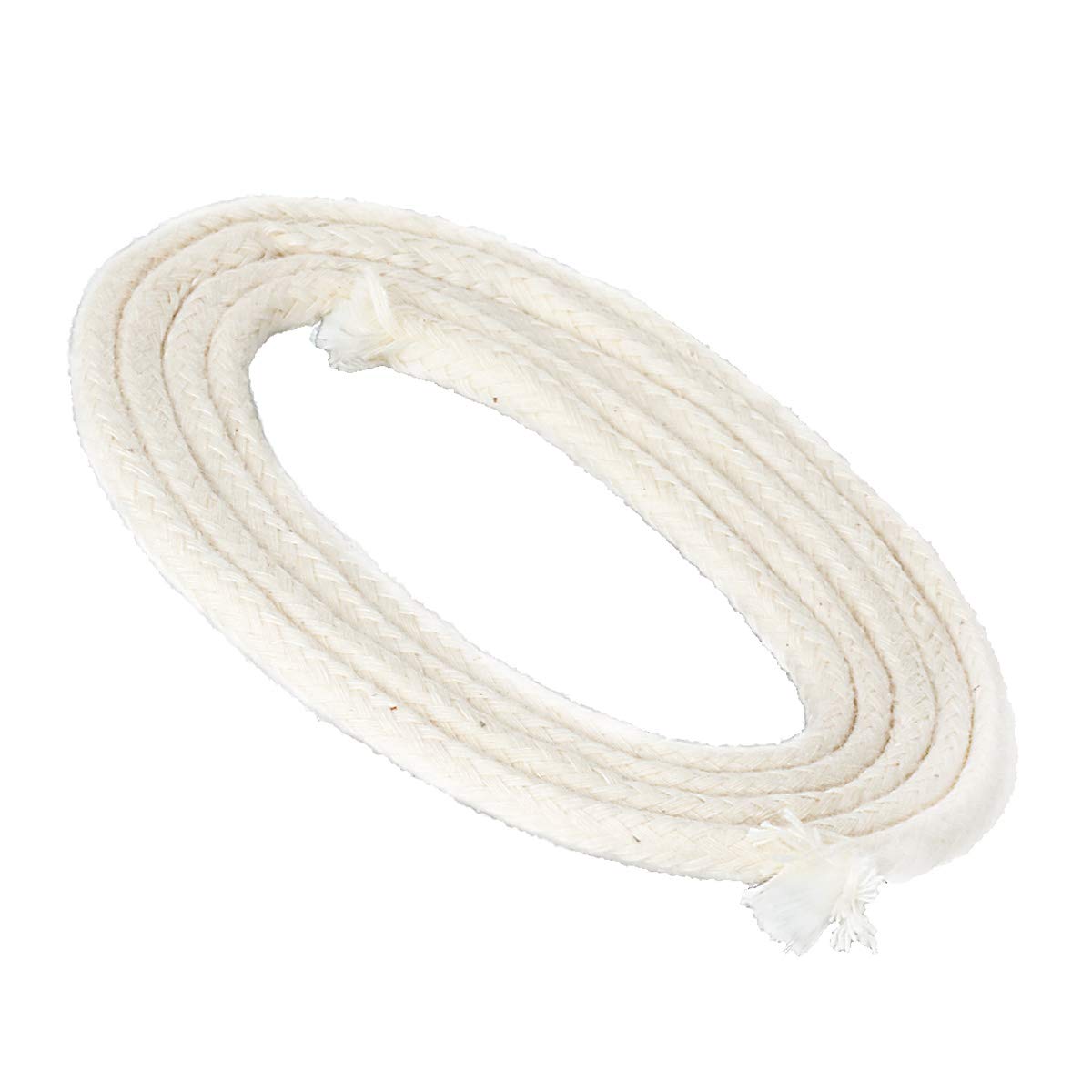 Nklaus Light 1 Metre Wick With Glass Fibre Insert Glass Fibre Wick Round Ø 6Mm For Melting Spirit Lamp Oil Lamp For Purified Lamp Oil Paraffin Oil 1259