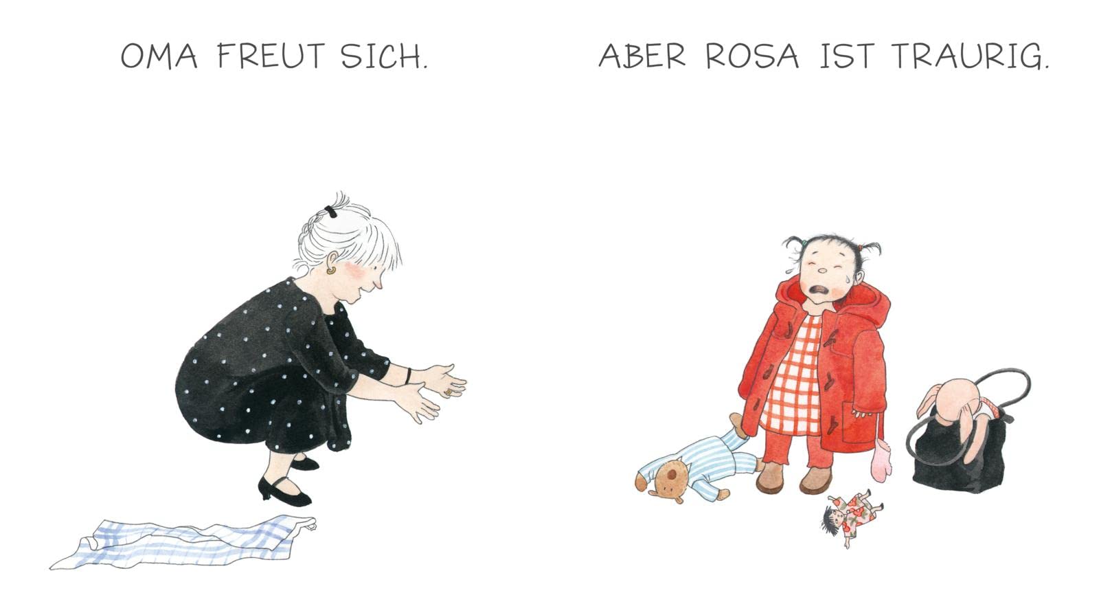 Rosa und die Zimtschnecken: Vorlesen mit Enkeln – Bilderbuch für Kleinkinder