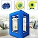 LOYALHEARTDY Inflatable Cash Cube Money Machine with 2 Blowers, Inflatable Money Machine Booth 8.2ft/2.5m Inflatable Cash Cube Machine for Advertisement, Event, Promotion, Money Grab Catch Events
