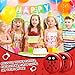 Sonwyoung 50 Pcs Kids Ladybug Party Favors Metal Ladybug Toy for Kids with String Cartoon Pattern Teens Christmas Birthday Party Favors
