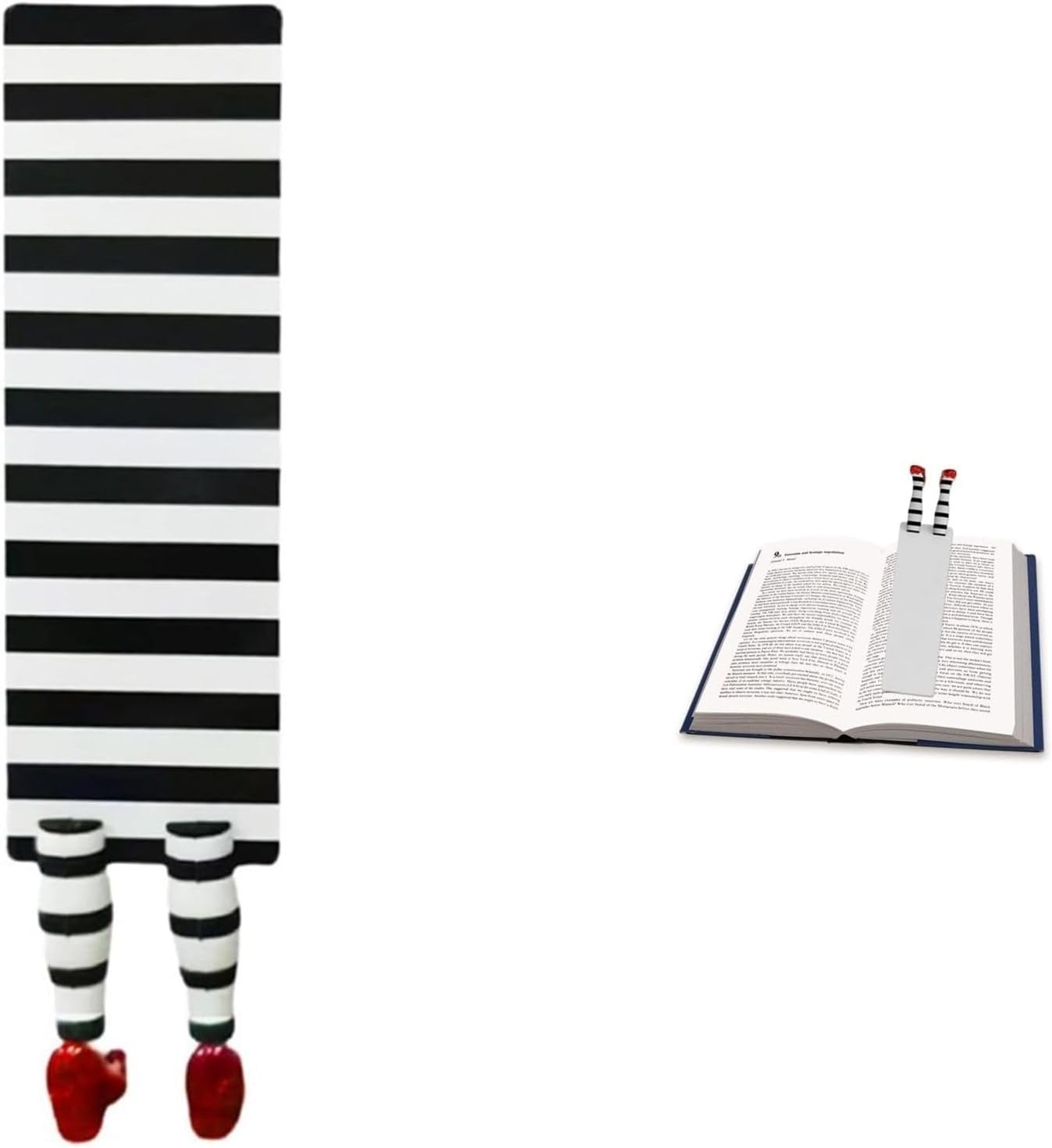 Wicked Witch Bookmark Ruby Slippers Bookmark Handmade Wicked Witch for Book Lovers,Book Lovers and Bookworms (Style 1)