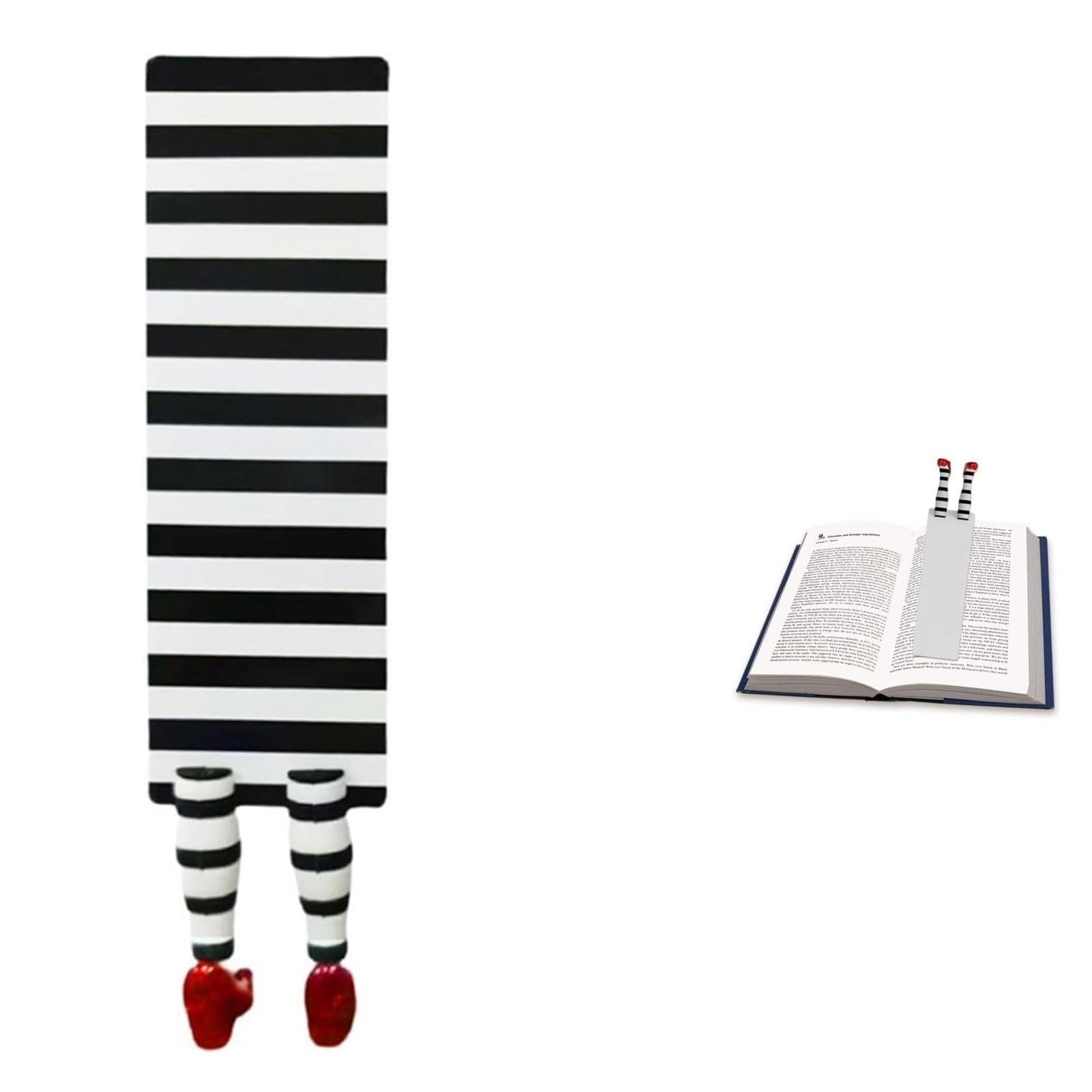 Wicked Witch Bookmark Ruby Slippers Bookmark Handmade Wicked Witch for Book Lovers,Book Lovers and Bookworms (Style 1)