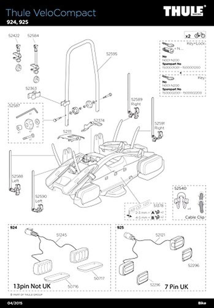 Thule Unisex – Erwachsene Felgenhalteband