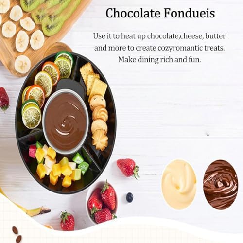 Set de Fondue de Chocolate Eléctrico con 2 Tenedores miniatura 4