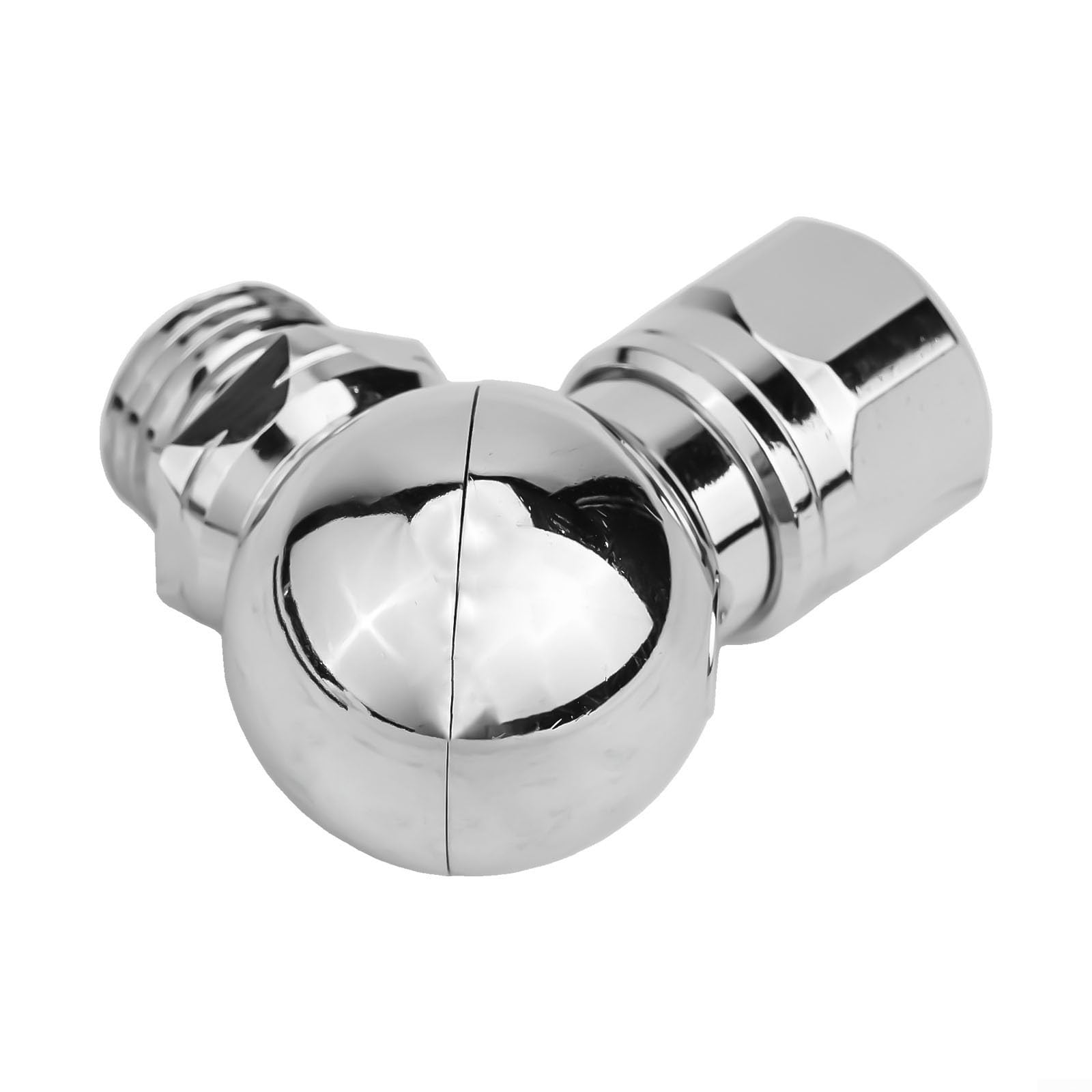 Sekundärregler Drehbarer Adapter für Tauchen mit Chrom-Finish (360°)