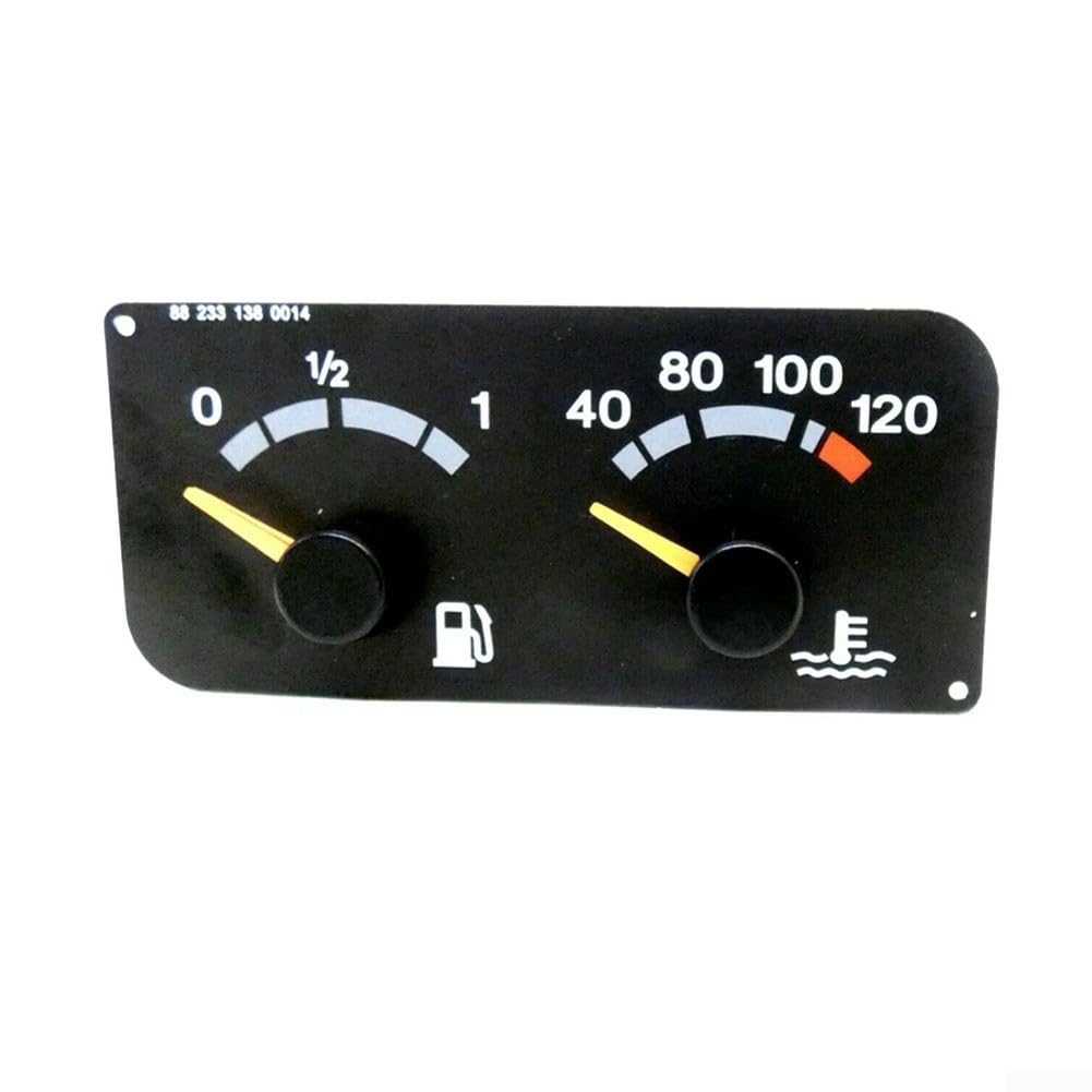 3 In 1 Livello Olio E Temperatura Acqua Indicatore Per Veicoli Scania Adatto Oem 1434134 1109997 1423207 Abs Costruzione In Metallo Nero Colore Rosso 12 A 24 Volt Elettrico Cruscotto Display Unit