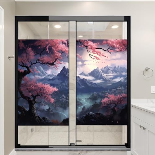 Película decorativa para ventana 27.6x47.2 pulg x2 piezas miniatura 1