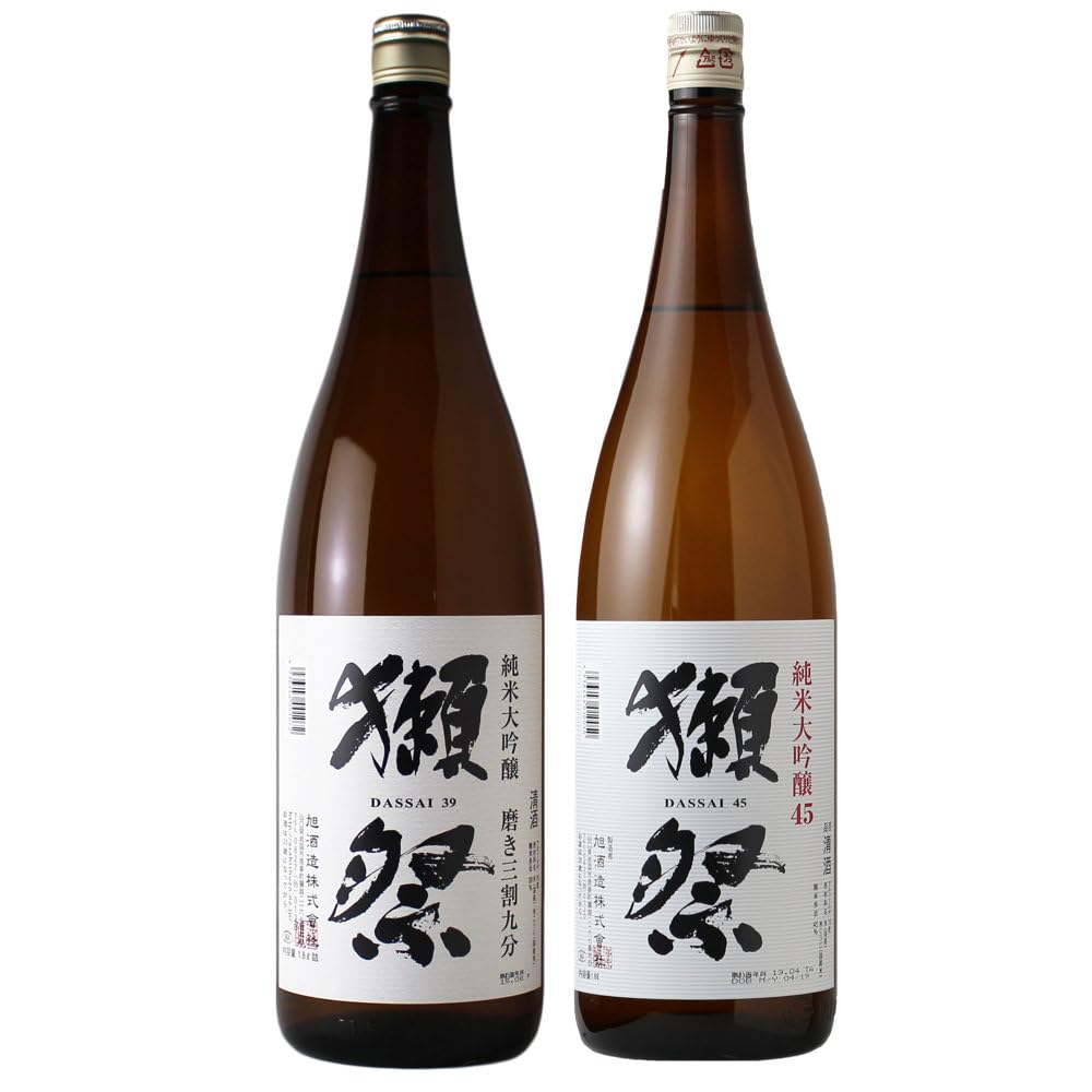 獺祭45 1800ml 2本セット　純米大吟醸 Amazon.co.jp: 獺祭 晩酌セット 1800ml×2本 日本酒 純米大吟醸 45 三割