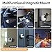 CAPART 180 Degree Tiltable Quick Release Magnetic Mount for Insta360 GO Ultra, Multifunctional Foldable Tabletop Bracket Magnetic Wall Pole Car Mounting Vertical and Horizontal Vlogging