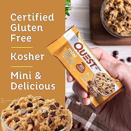 Quest Nutrition 2243103 Mini Chocolate Chip Cookie Dough Protein Bars thumb #2