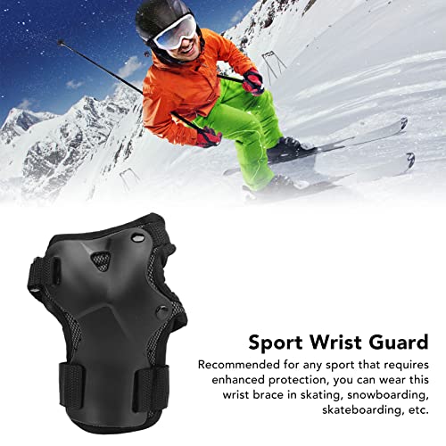 Wrist Brace, Adjustable Sport Protective Gear Wrist Guard, Wrist Support with Plastic Splint for Snowboarding, Skating, Motocross, Street Racing, Mountain Biking, Weightlifting - Image 3