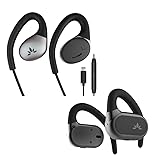 Avantree Open Ear Lightning Headphones Wired for iPhone, MFi Certified, in Line Mic for Clear Calls for Small-Medium Ear
