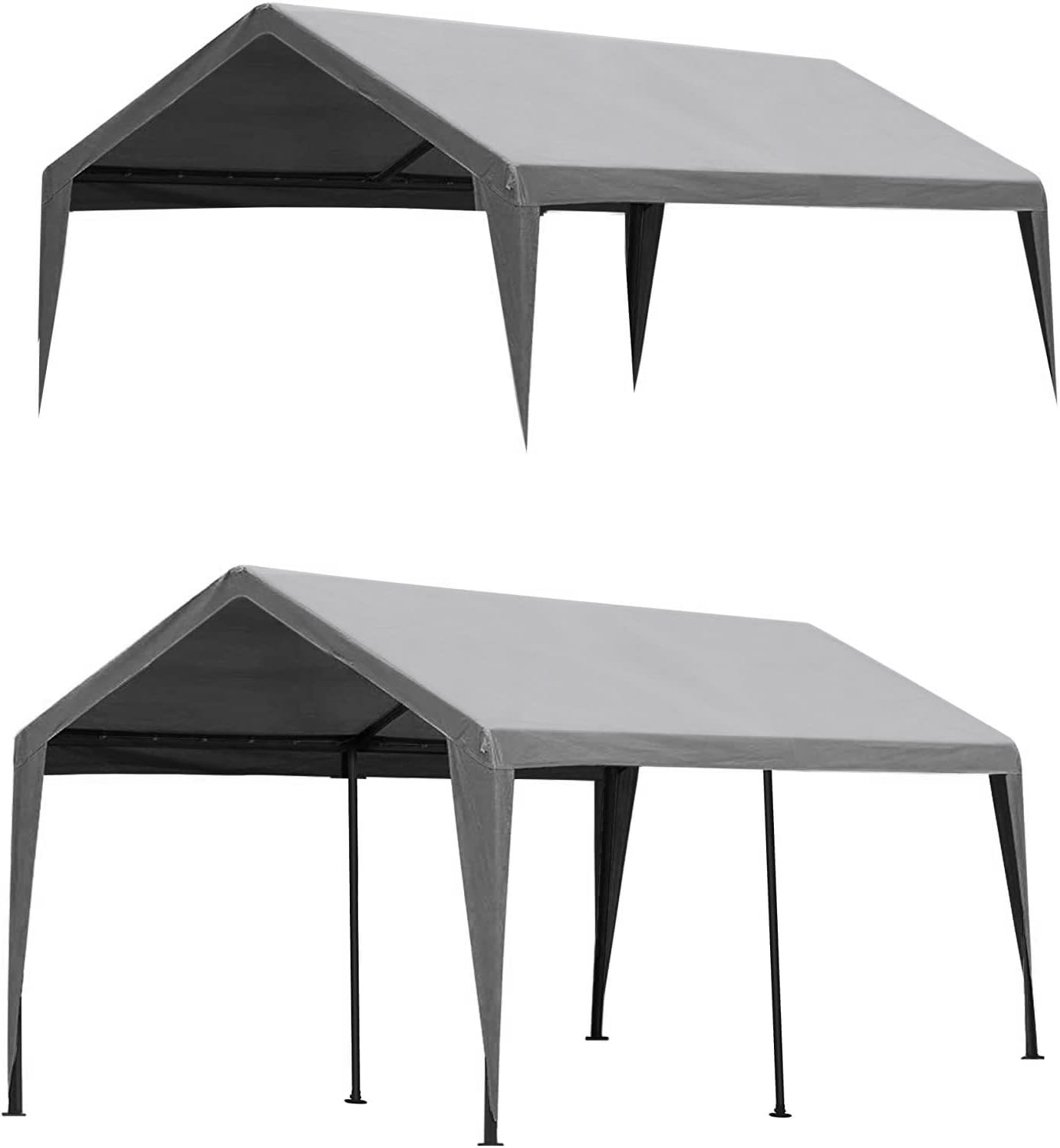 Abba Patio Carport Replacement Top Canopy Cover for Garage Shelter with